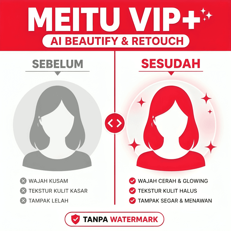 Meitu AI Photo Editor - 14 Hari Premium